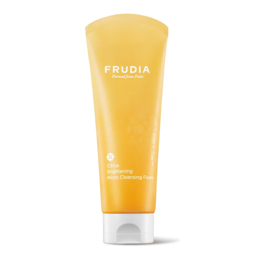 Frudia Citrus Brightening Micro Cleansing Foam  näopuhastusvaht naturaalsete tsitruseekstraktide ja C-vitamiinidega